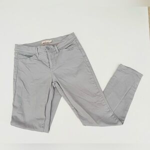 Tory Burch Emmy Ankle Skinny Jeans in light gray size 28